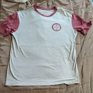 Cream and Red T-Shirt